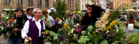 Midsummer Herbs and Grass Market at the Dome Square